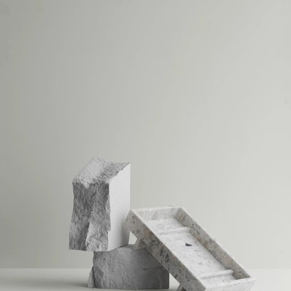 Iš marmuro dekoratyvinis padėklas 30x18 cm Abento – Blomus-image-3