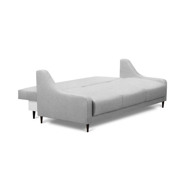 Šviesiai pilka sofa-lova su daiktadėže Mazzini Sofas Ancolie, 215 cm-image-4