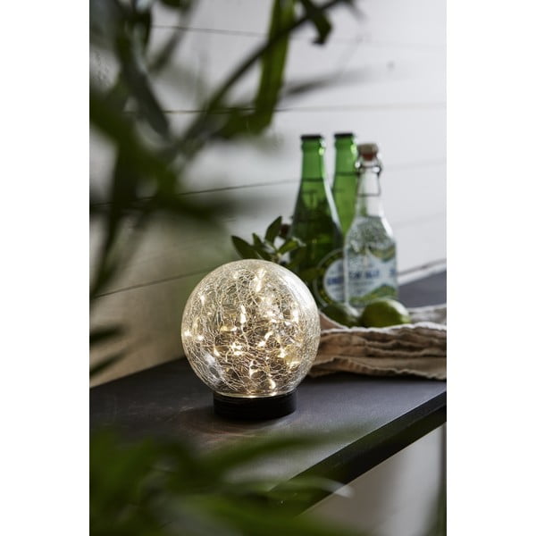 Lauko saulės energija veikiantis lauko LED šviestuvas Star Trading Glory, ø 12 cm-image-3