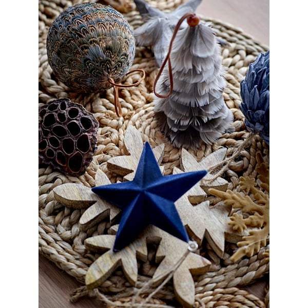 4 pakabinamų kalėdinių dekoracijų rinkinys Bloomingville Misba-image-2