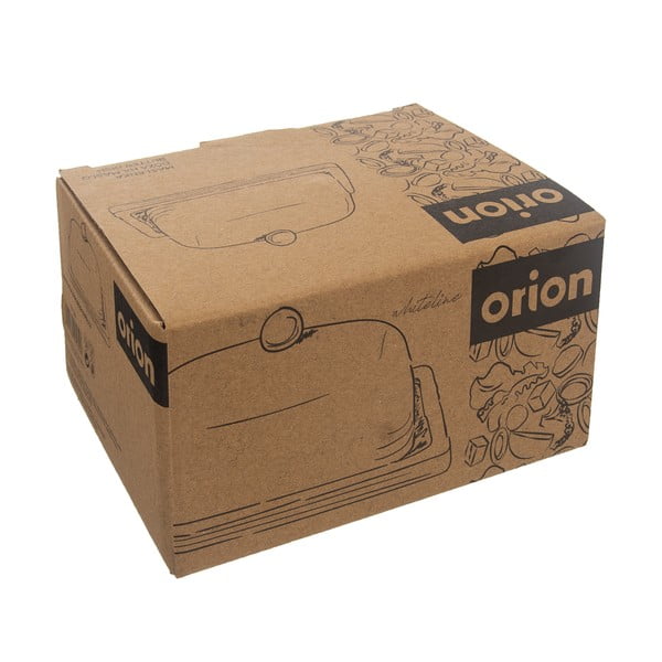 Bílá porcelánová máslenka s bambusovým táckem Orion Whiteline-image-3