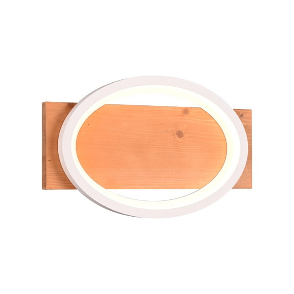 Sieninė lempa baltos spalvos/natūralios spalvos LED su pritemdymo funkcija Barca – Trio-image-2