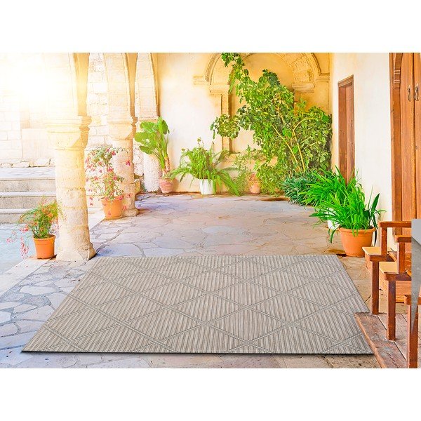 Smėlio spalvos lauko kilimas Universal Cork, 130 x 190 cm-image-1