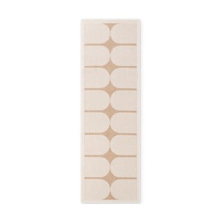 Smėlio spalvos/dramblio kaulo spalvos lauko kilimas 80x250 cm Duet Bowen – NORTHRUGS