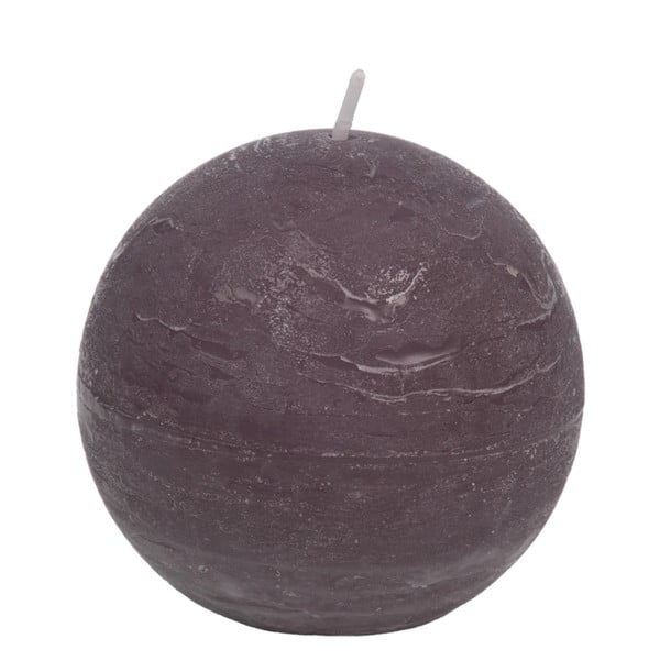 Violetinė rutuliuko formos žvakė J-Line Ball