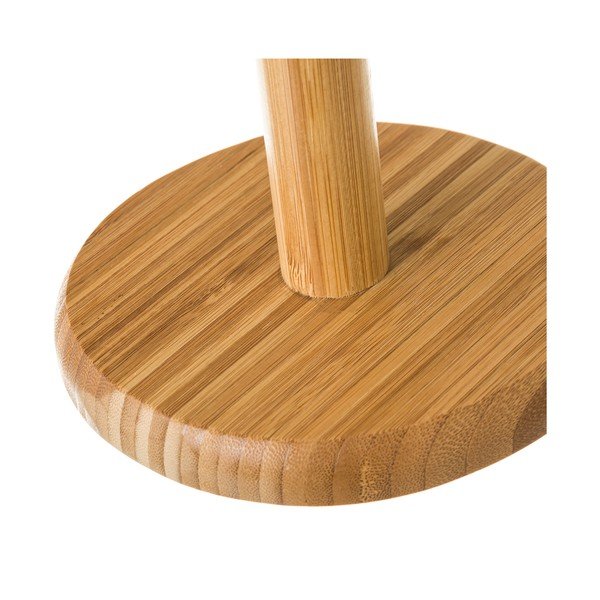 Bambukinis virtuvinių rankšluosčių laikiklis ø 14 cm - Casa Selección-image-1