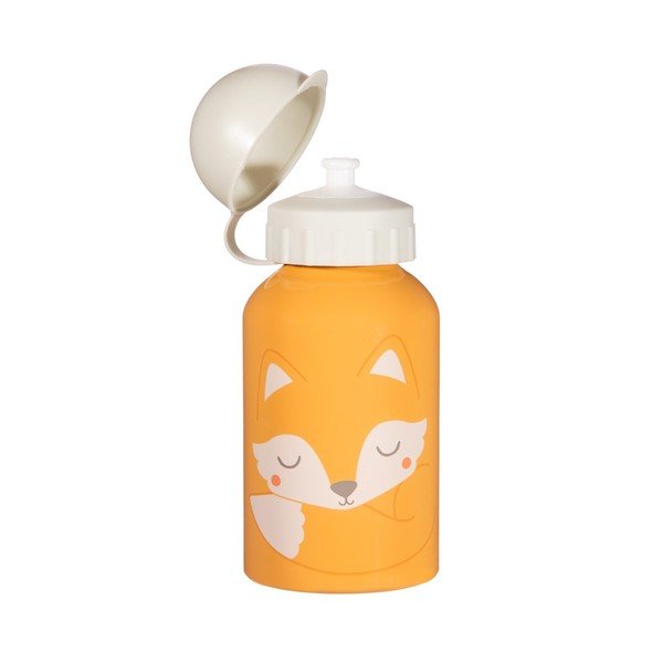 Oranžinės ir baltos spalvos gertuvė Sass & Belle Woodland Fox, 250 ml-image-1