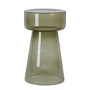 Iš stiklo apvalios formos šoninis stalas ø 30 cm Dakwa – Light & Living