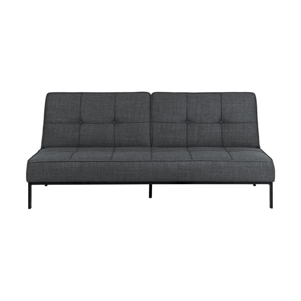 Tamsiai pilkos spalvos sulankstoma sofa 198 cm Perugia – Actona
