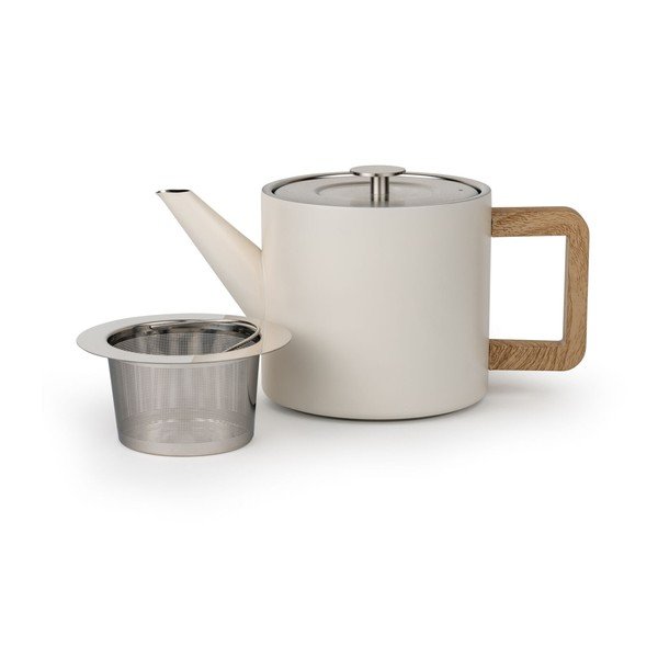 Dramblio kaulo spalvos iš nerūdijančio plieno su koštuvu arbatinukas 1,1 l Duet Narvik – Bredemeijer-image-2