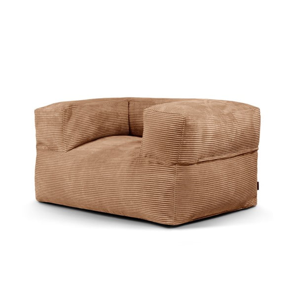 Rudos spalvos iš kordinio velveto sėdmaišis MooG – SLOWDOWN