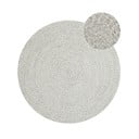 Baltas/smėlio spalvos apvalus lauko kilimas ø 200 cm - NORTHRUGS