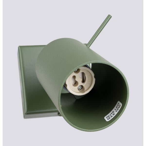 Žalios spalvos taškinis šviestuvas 8x16 cm Etna – Sollux-image-4