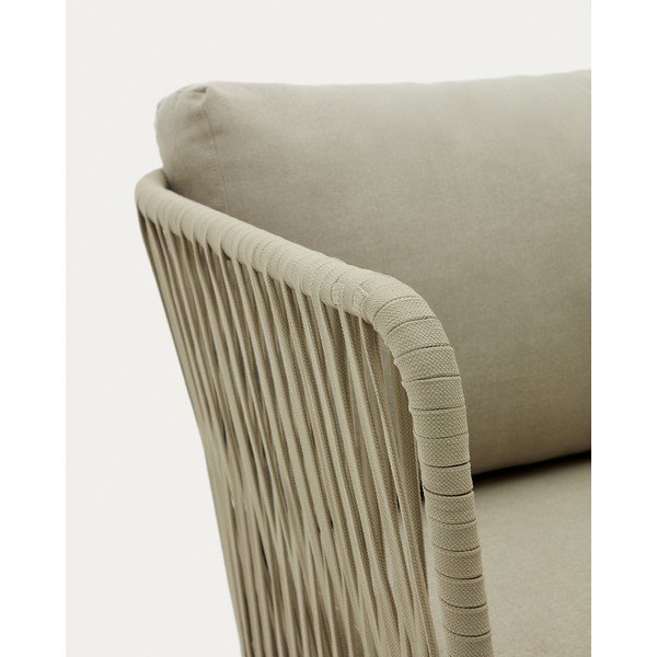 Khaki spalvos iš plieno sodo sofa Saconca – Kave Home-image-2