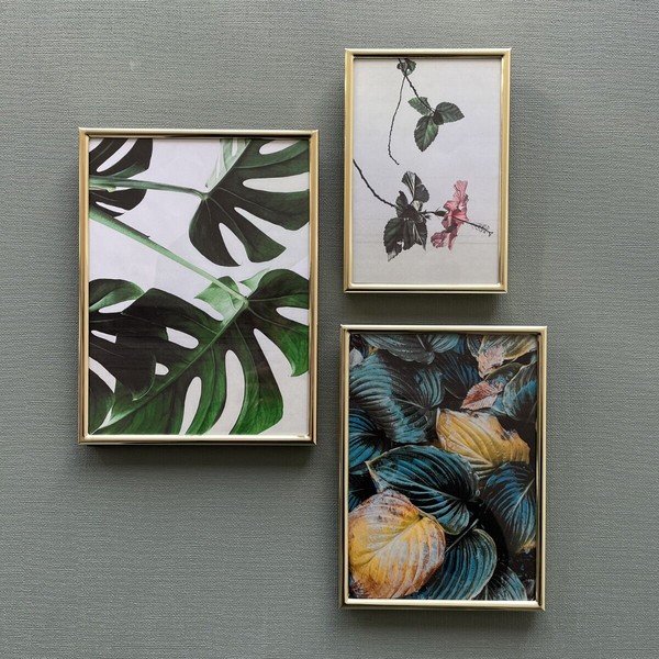 Iš metalo pastatomas/pakabinamas rėmas auksinės spalvos 11x16 cm Sweet Memory – Zilverstad-image-1