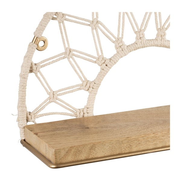 Lentynos iš medžio masyvo Macrame - Sema-image-2