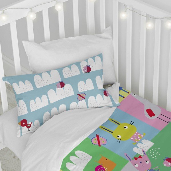Medvilninė vaikiška patalynė Moshi Moshi Patchwork, 100 x 120 cm-image-3