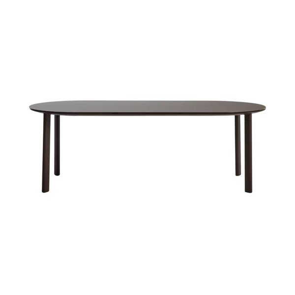Sodo valgomojo stalas su stikliniu stalviršiu 100x230 cm Erice – Kave Home-image-3