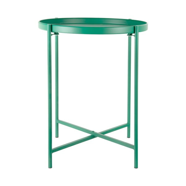 Iš metalo apvalios formos šoninis stalas ø 40 cm Meseta  – Leitmotiv-image-2