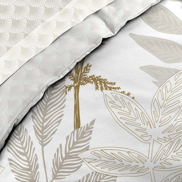 Smėlio spalvos iš medvilnės dvigulė/itin ilga patalynė su paklode/6 dalių 240x220 cm Raoni – douceur d'intérieur-image-2