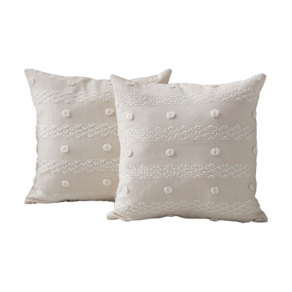 Dekoratyviniai pagalvių užvalkalai 2 vnt. 43x43 cm Tuffet – Mioli Decor