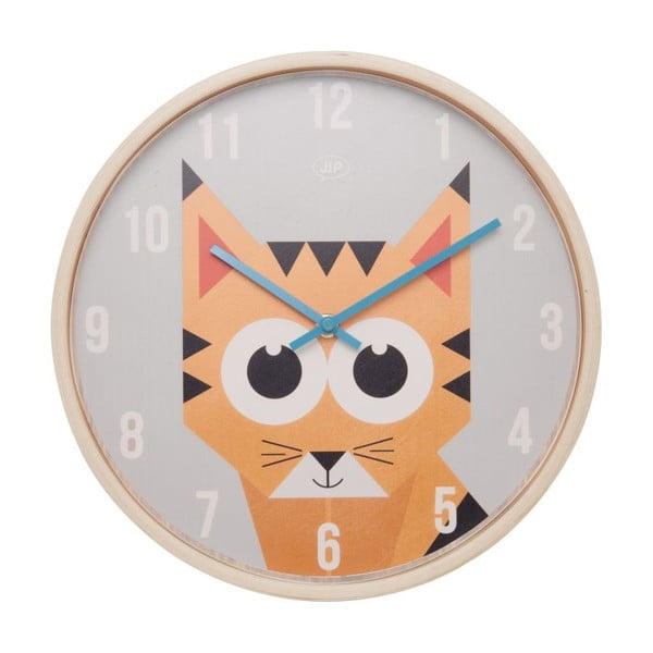 Sieninis laikrodis Present Time Geo Tiger, 30 cm