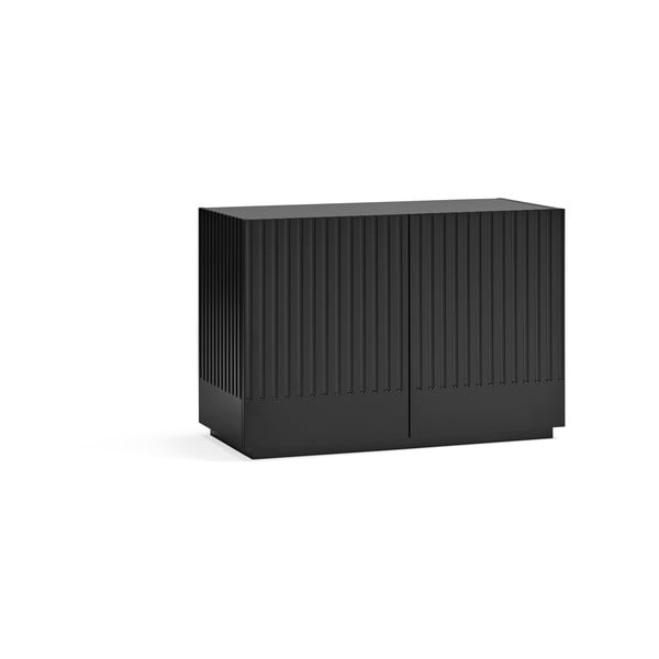 Žema šoninė spintelė juodos spalvos 100x70 cm Doric – Teulat-image-1