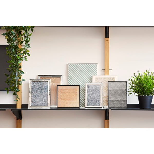 Iš metalo pastatomas/pakabinamas rėmas sidabrinės spalvos 20,5x30,5 cm Sweet Memory – Zilverstad-image-1