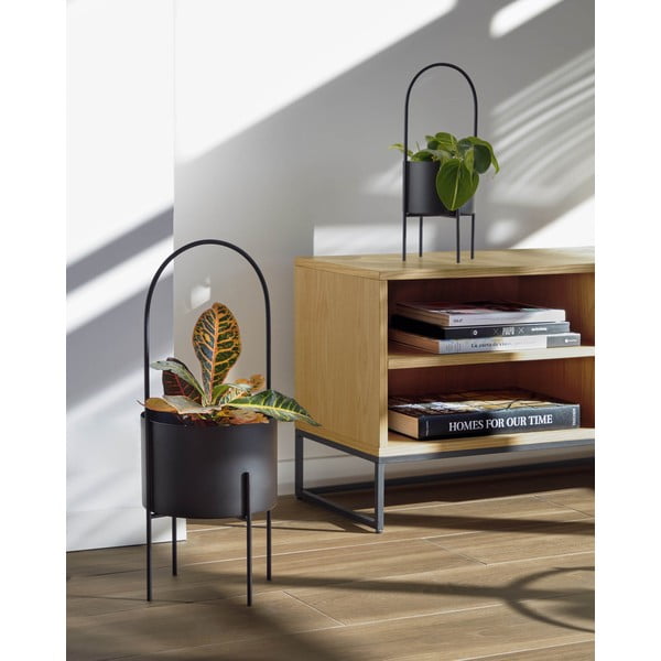 Iš metalo gėlių vazonų dangteliai 2 vnt. ø 25 cm Mash – Kave Home-image-1