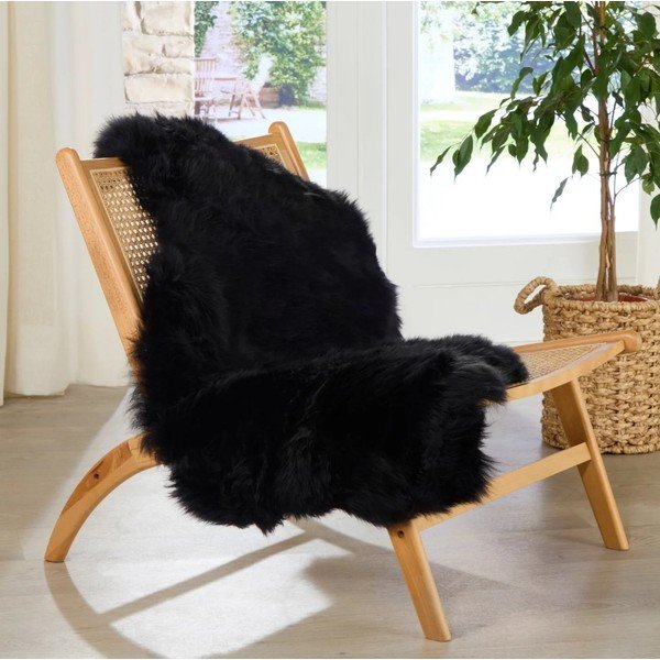 Juodas avikailis Native Natural Sheep, 60 x 120 cm-image-2