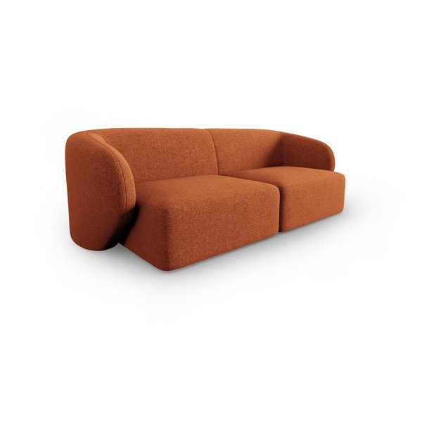 Sofa oranžinės spalvos 184 cm Shane – Micadoni Home-image-2
