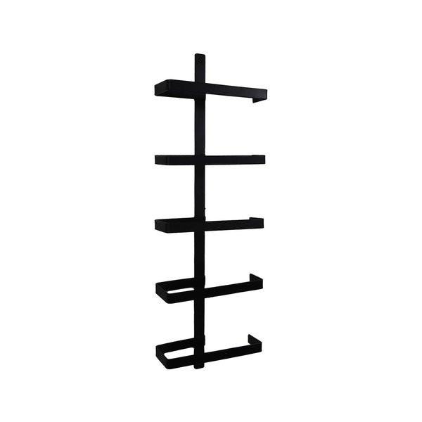 Juodas sieninis metalinis vyno stovas 5 buteliams - HSM collection-image-2