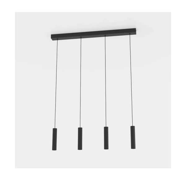 Kabantis šviestuvas juodos spalvos LED su metaliniu gaubtu ALMUDAINA – EGLO