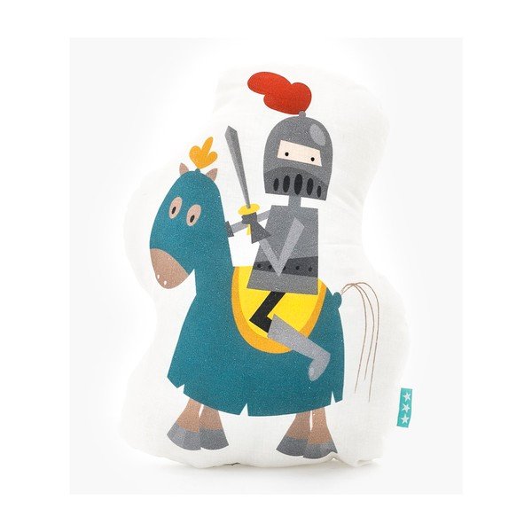 Medvilninė pagalvė Mr. Fox Knight, 40 x 30 cm-image-1