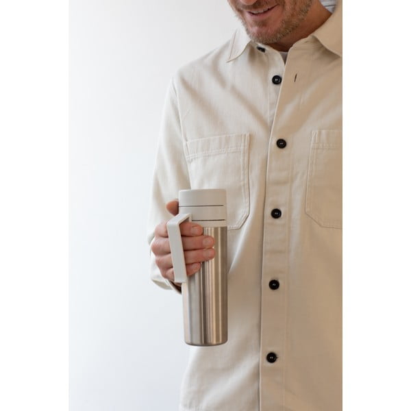 Termo puodelis šviesiai pilkos spalvos 500 ml Make & Take – Brabantia-image-1