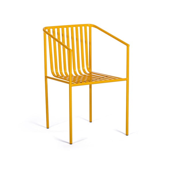 2 geltonų sodo kėdžių rinkinys Bonami Selection Cecile