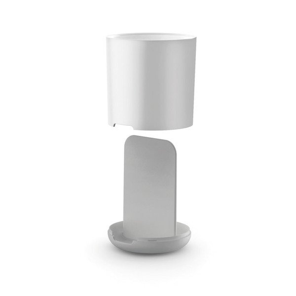 Baltas plastikinis puodelis dantų šepetėliams Duo - Joseph Joseph-image-4
