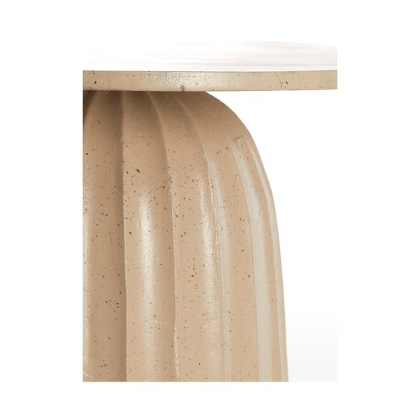 Iš metalo apvalios formos šoninis stalas ø 60 cm Veglia – Light & Living-image-4