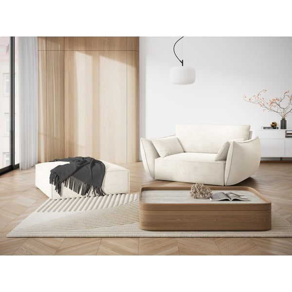 Baltos spalvos modulinės sofos dalis Vanda - Mazzini Sofas-image-1