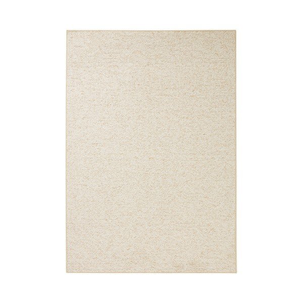 Kreminė kiliminė danga BT Carpet Wolly, 60 x 90 cm