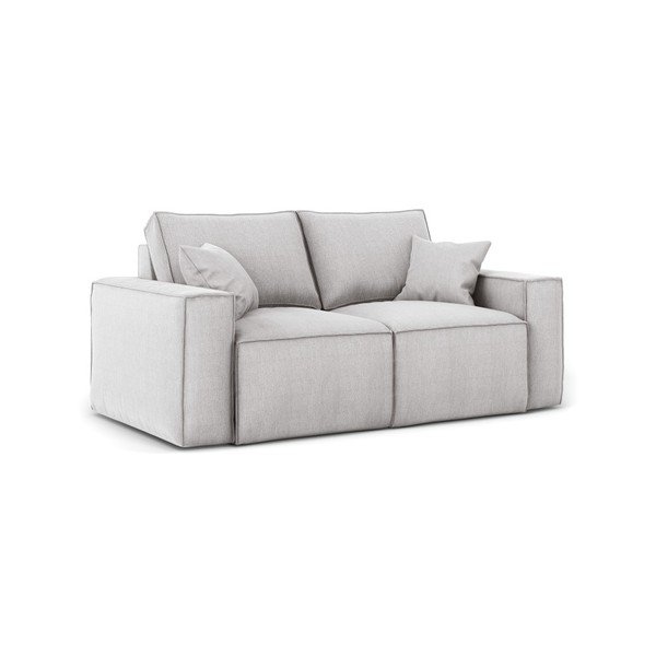 Šviesiai pilka sofa "Cosmopolitan Design Miami", 180 cm-image-2