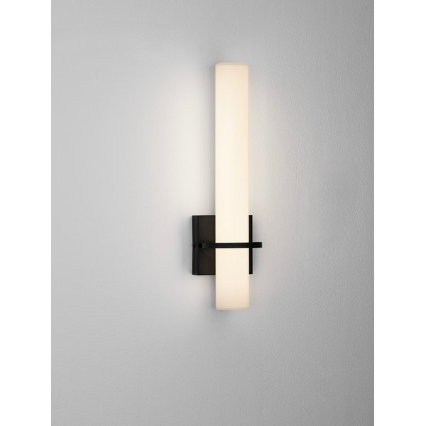 Baltos spalvos/matinės juodos spalvos iš plieno sieninė lempa LED Luca – Nova Luce-image-1