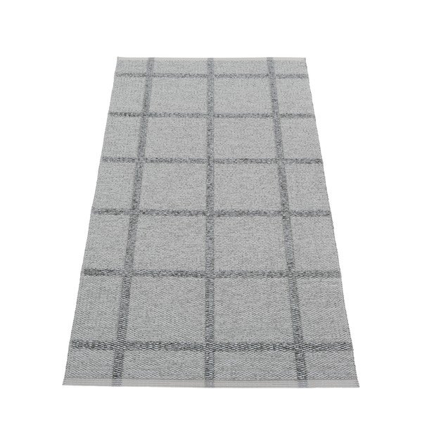 Pilkos spalvos lauko kilimas 70x150 cm Ada Grey – Pappelina