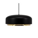 Kabantis šviestuvas juodos spalvos LED su metaliniu gaubtu ø 40 cm Hazel medium – UMAGE