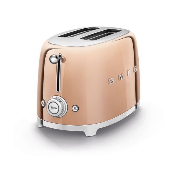Rausvo aukso spalvos skrudintuvas 50's Retro Style - SMEG-image-2