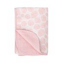 Vaikiškas pledas rožinės spalvos iš medvilnės 120x120 cm Seashell – Mijolnir