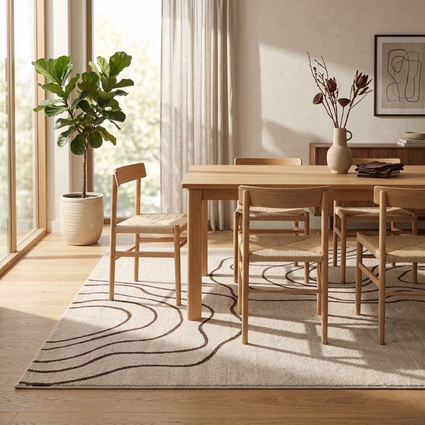 Smėlio spalvos kilimas 160x230 cm Pulse – ESTE-image-1