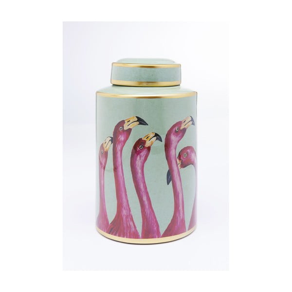 Dekoratyvinė dėžutė "Kare Design Flamingos", aukštis 29 cm