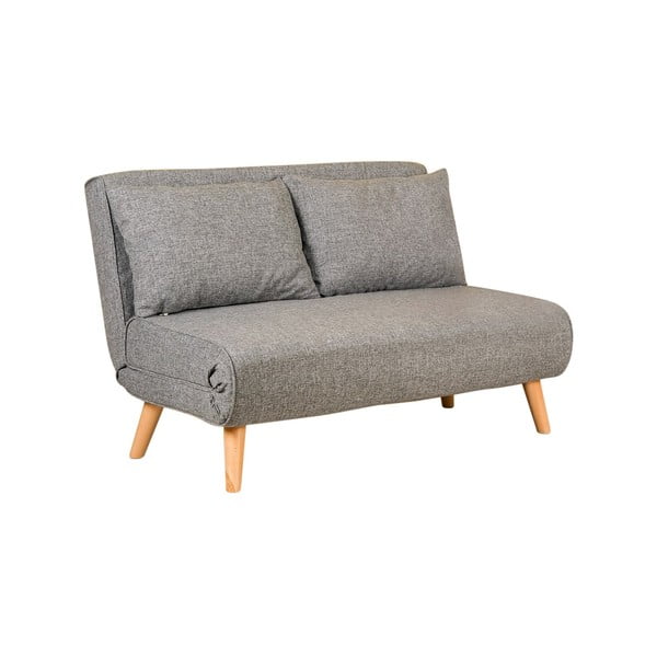 Sulankstoma sofa pilkos spalvos 120 cm Folde – Artie