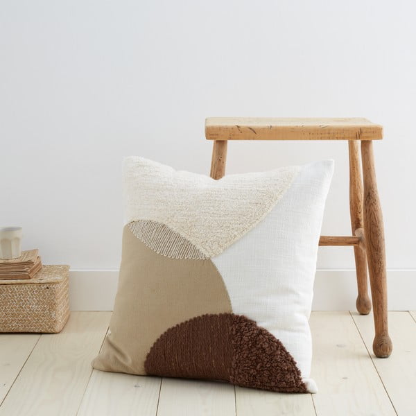 Dekoratyvinė pagalvėlė 45x45 cm Tufted Semi Circles – Pineapple Elephant-image-1
